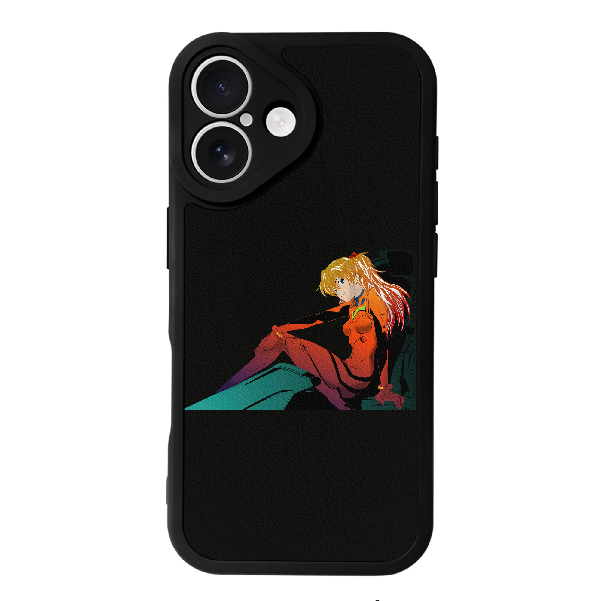 （画像用） EVA 新世紀エヴァンゲリオン 【iPhone 16シリーズ対応】シリコンスマホケース（レザー調） 材質：シリコン